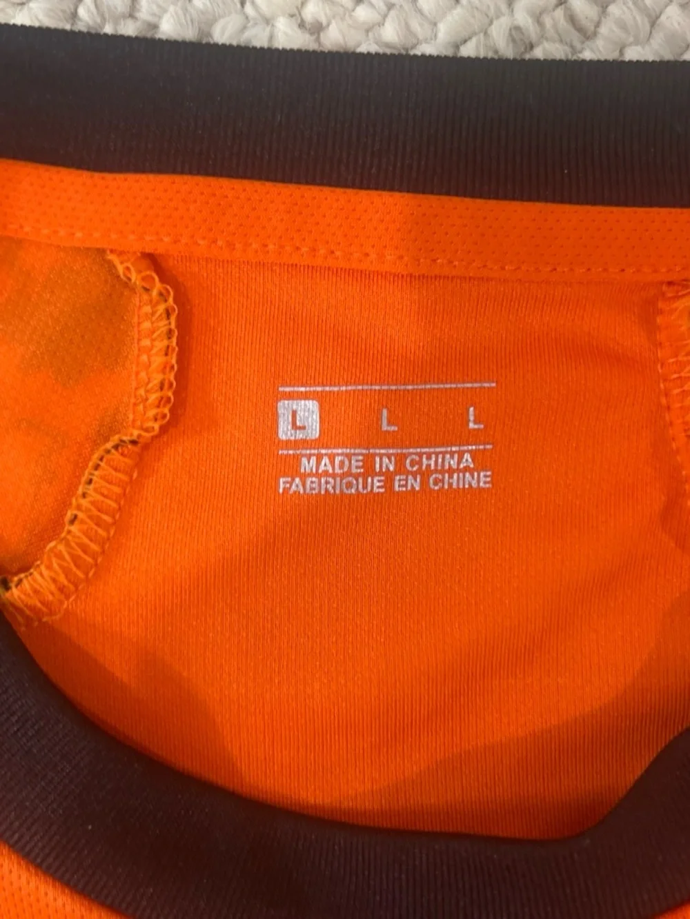 adidas Orange and Black Juventus Jeep Soccer Jersey